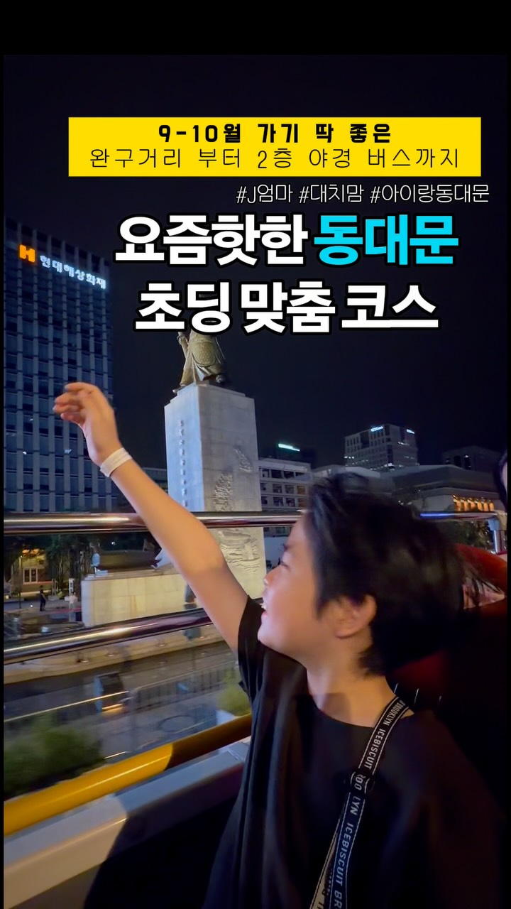 Family Trip to Dongdaemun's Shops, Food, and Sights