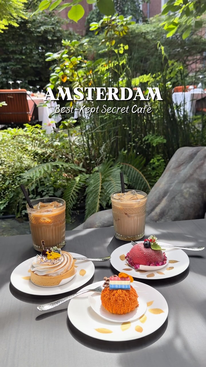Amsterdam's Grand Hotel Hosts Hidden Garden Bistro