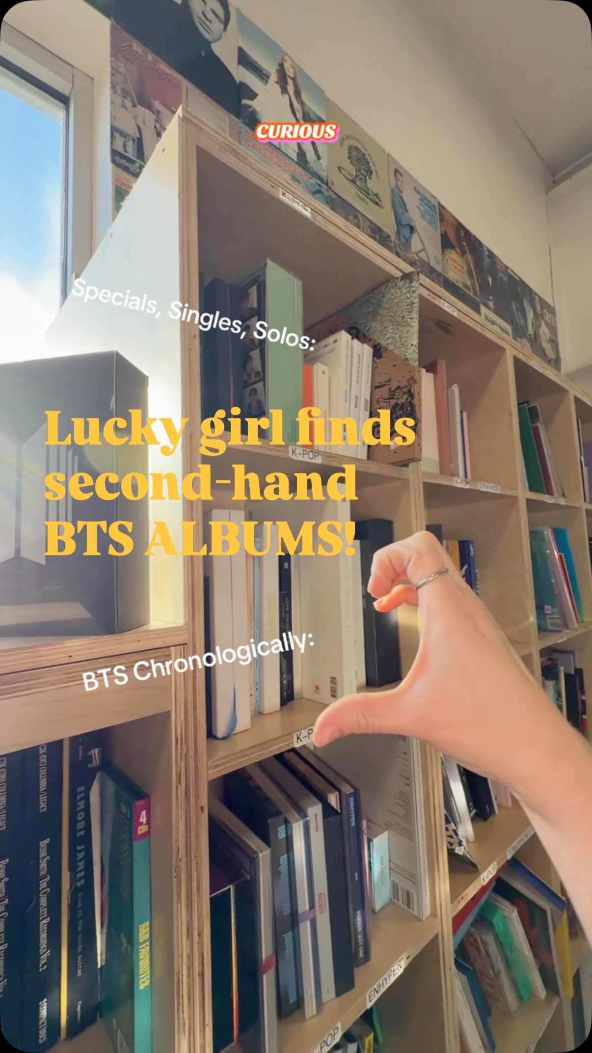 McKay's Nashville Features BTS K-Pop Albums