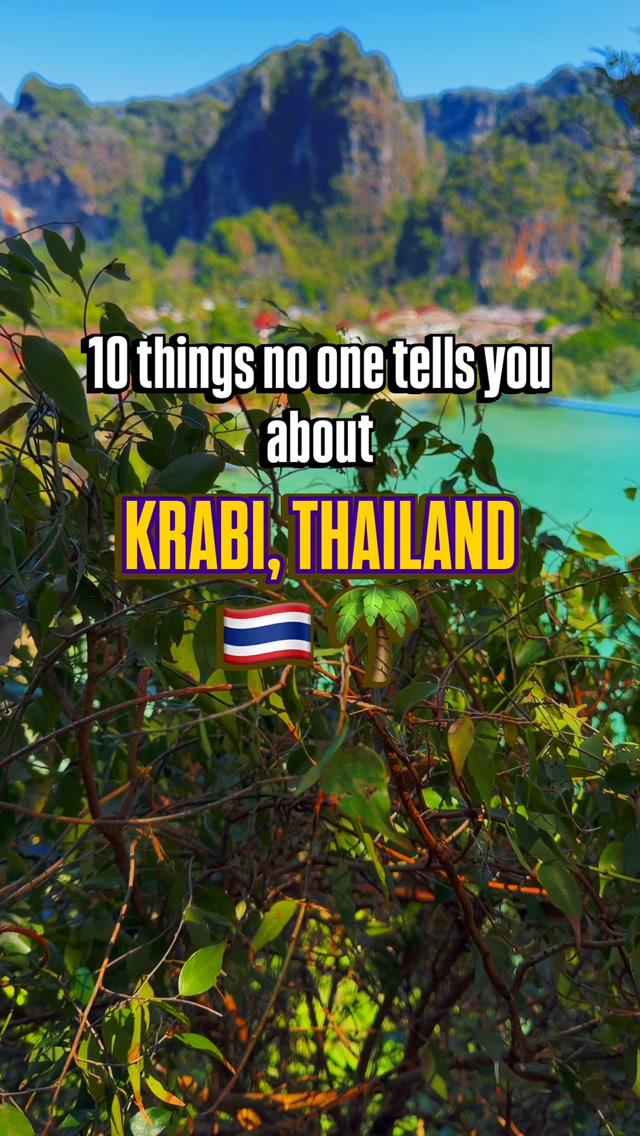 Krabi's Hidden Gems and Must-See Attractions