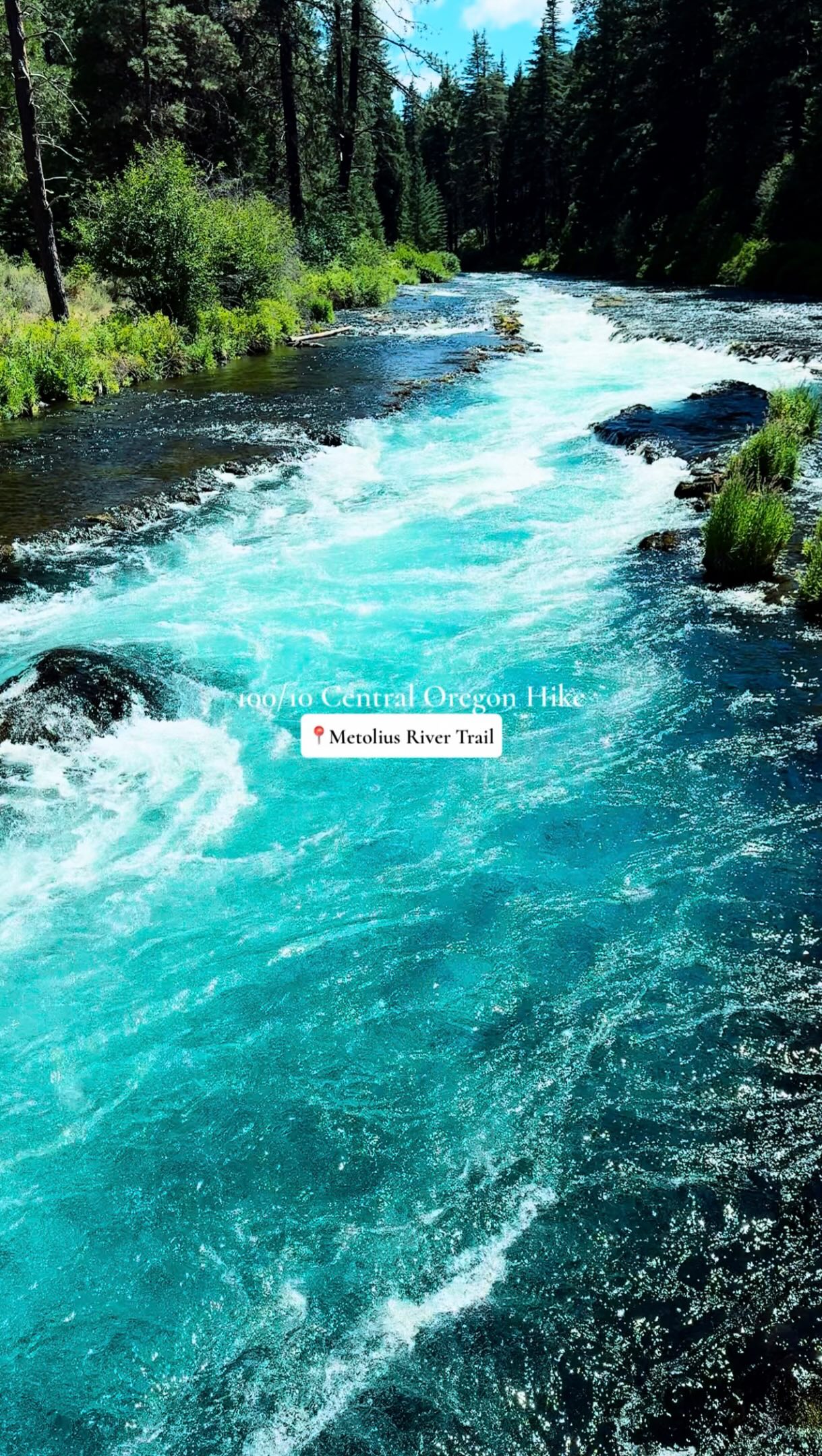 Metolius River Trails Offer Turquoise Waters