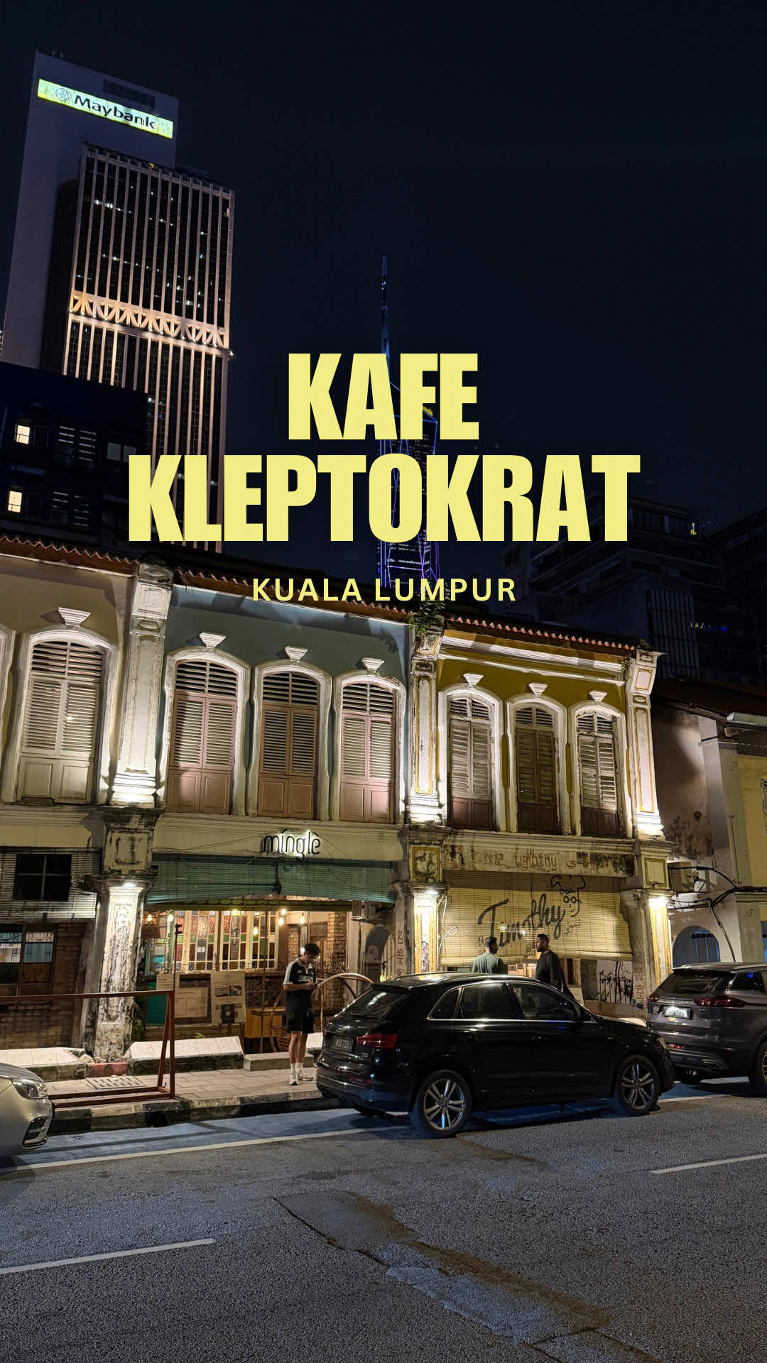 Kafe Kleptokrat: KL's Late-Night Poolside Gem