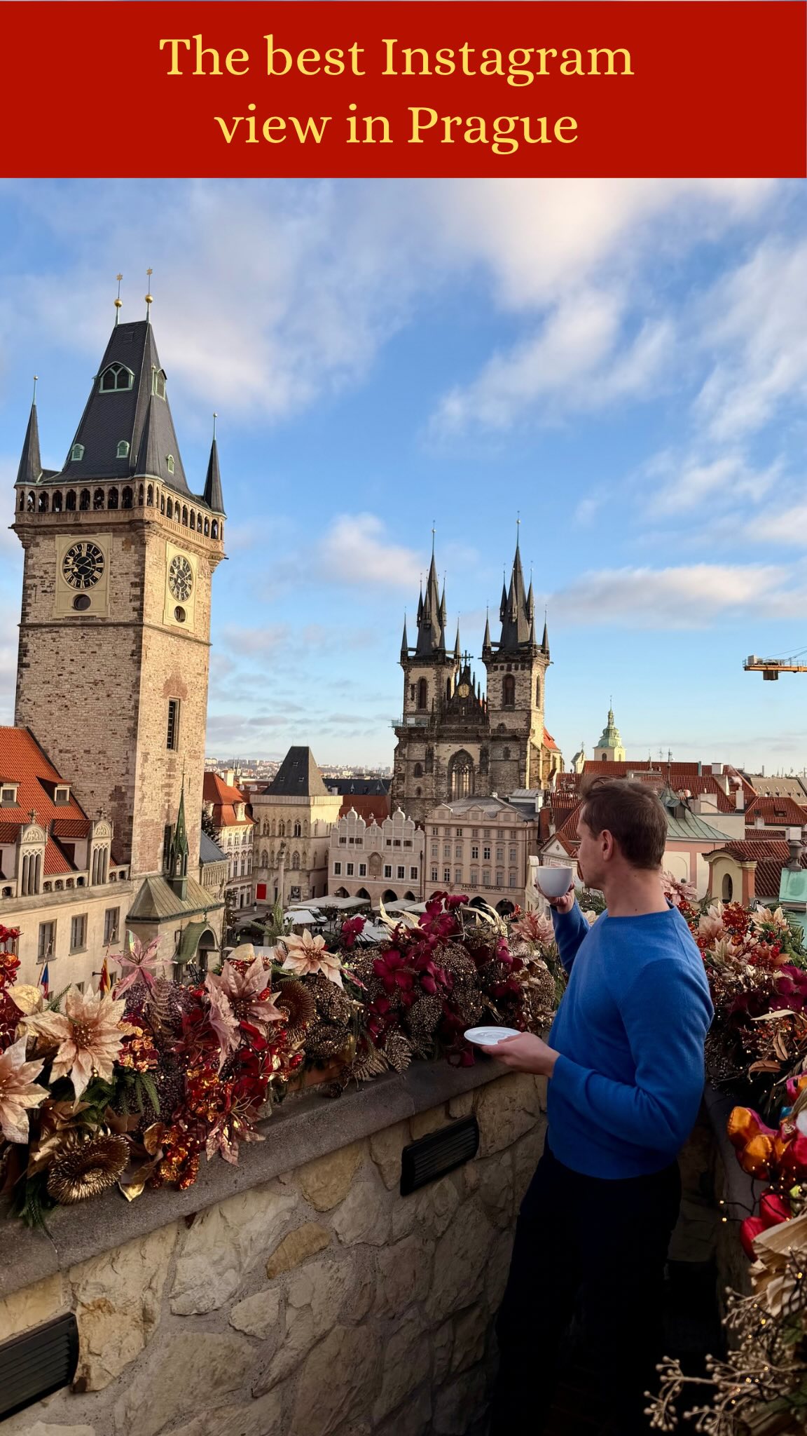 Prague Rooftop Views Over Old Town Square