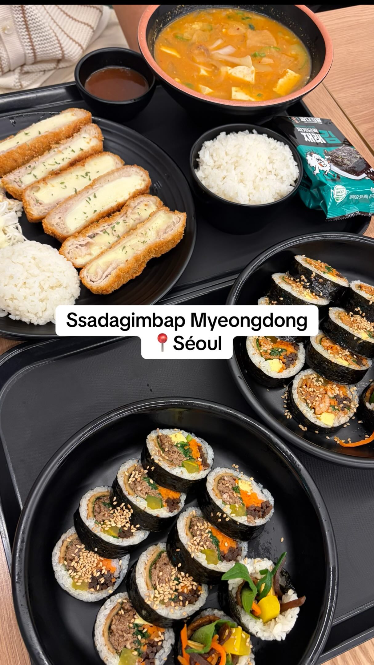 Ssada Gimbab Myeongdong: 24/7 Korean Eatery