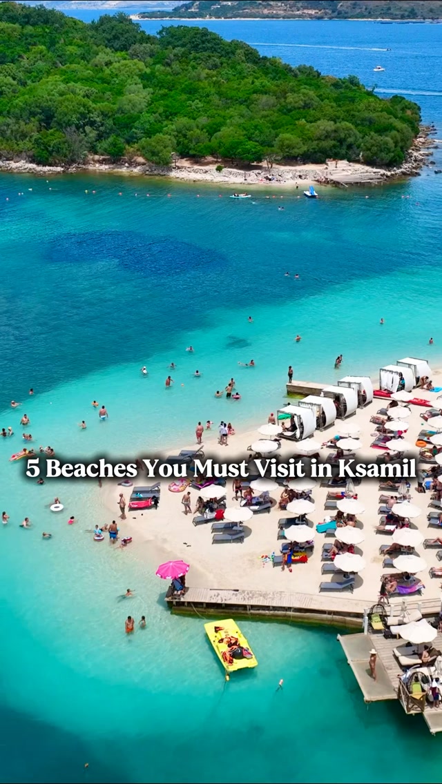 Five Beautiful Ksamil Beaches To Visit