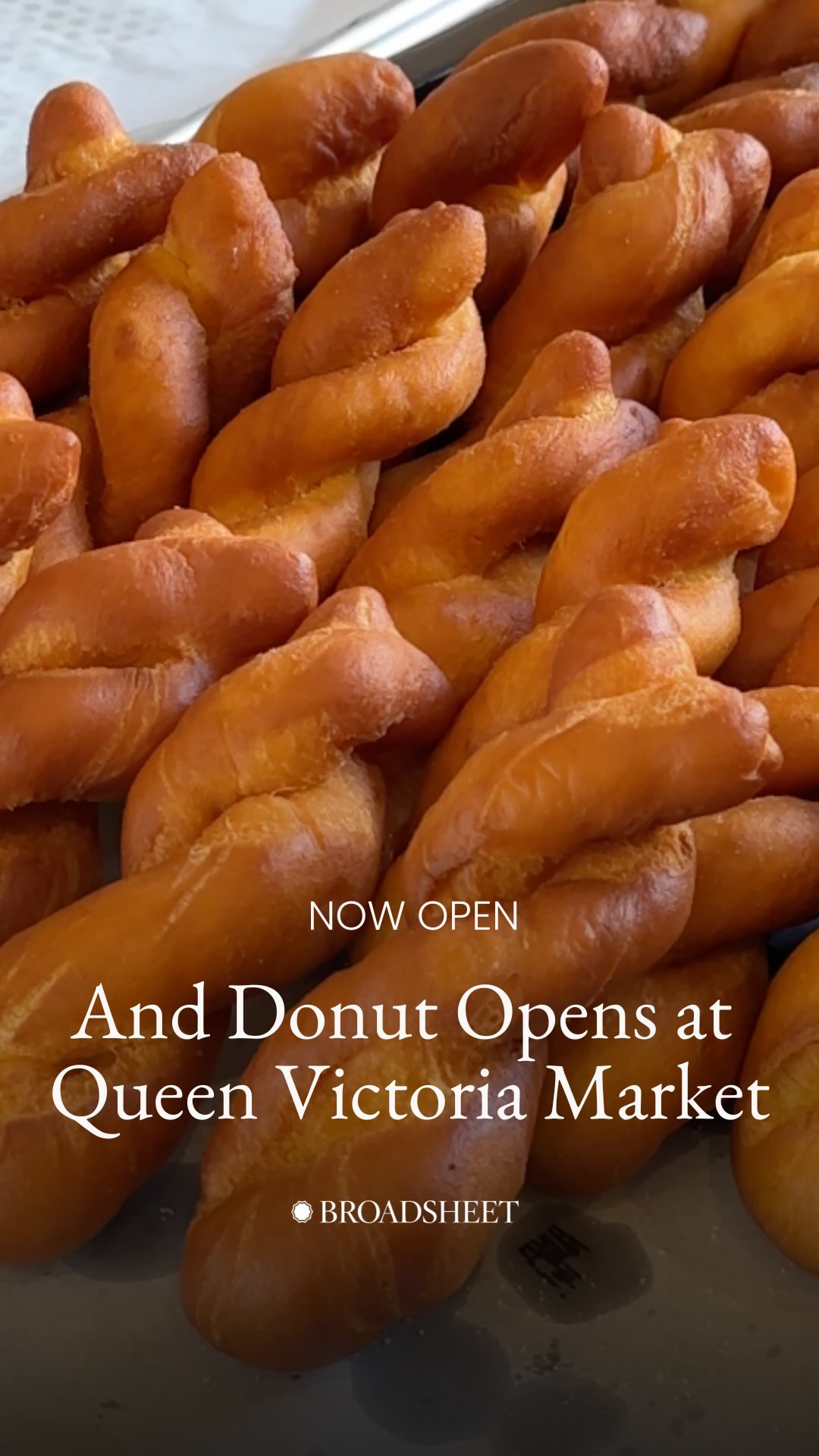 Chewy Korean Doughnuts At Queen Vic Market