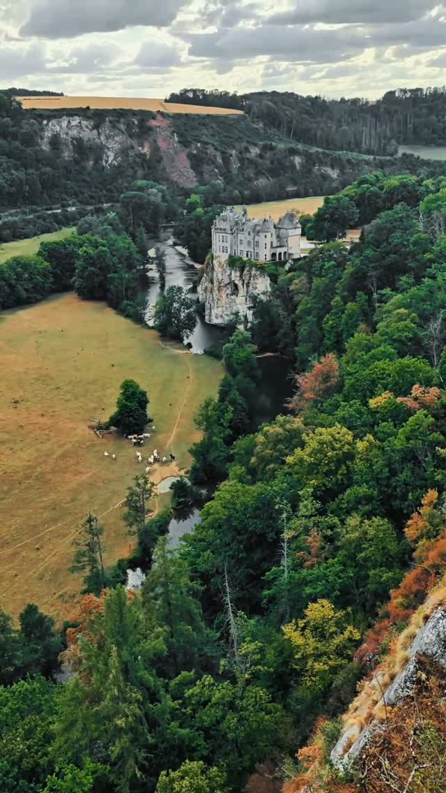 Château de Walzin: A Belgian Cliffside Castle