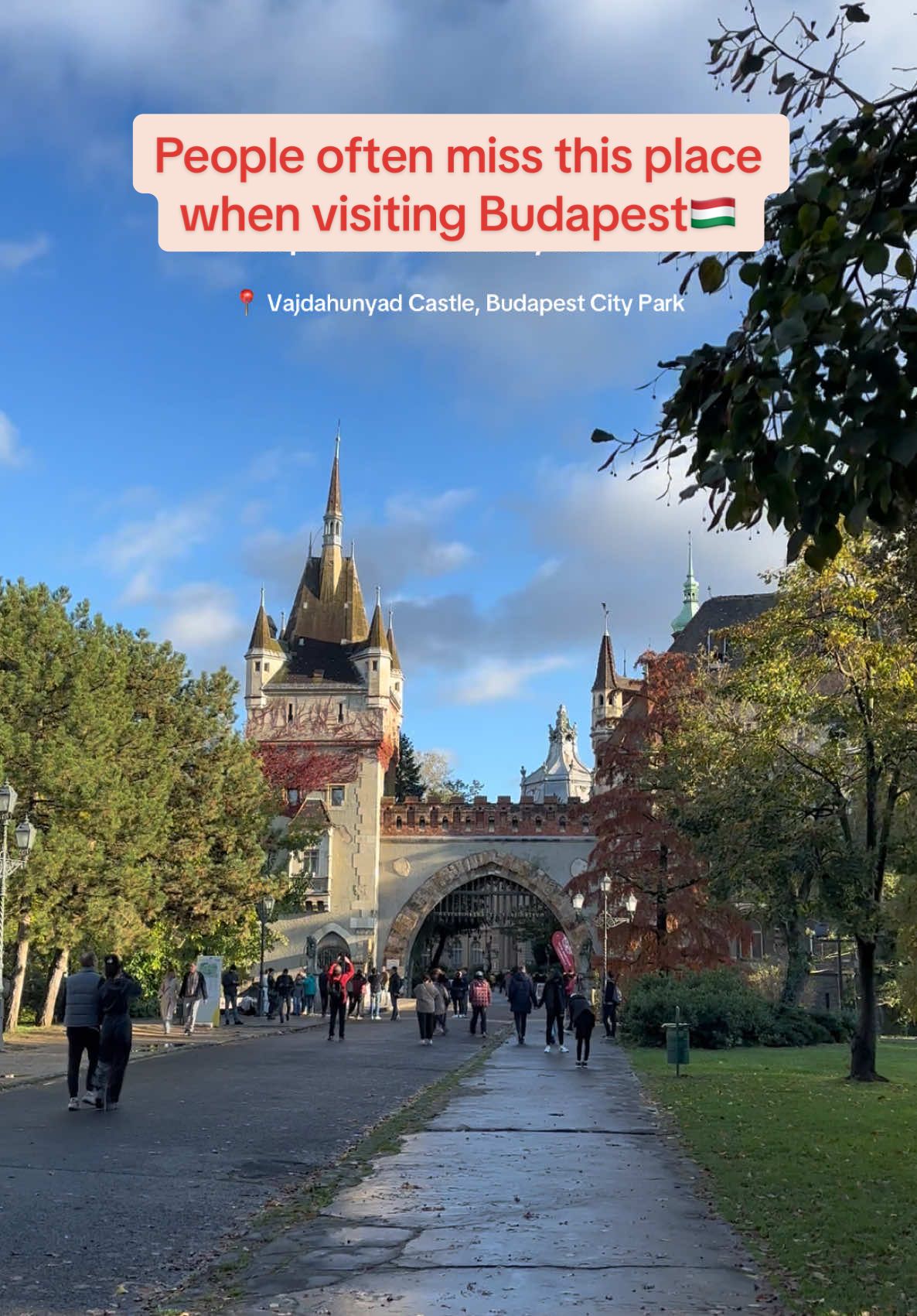 Budapest's Fairytale Castle and City Park