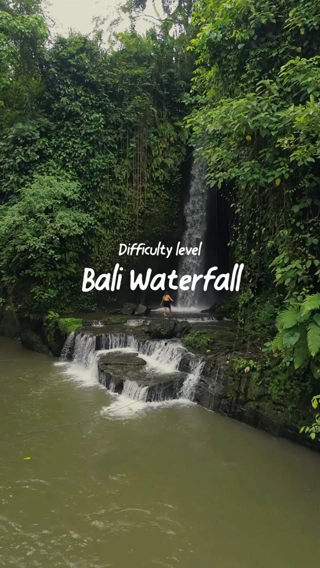 Bali's Waterfalls By Difficulty Level