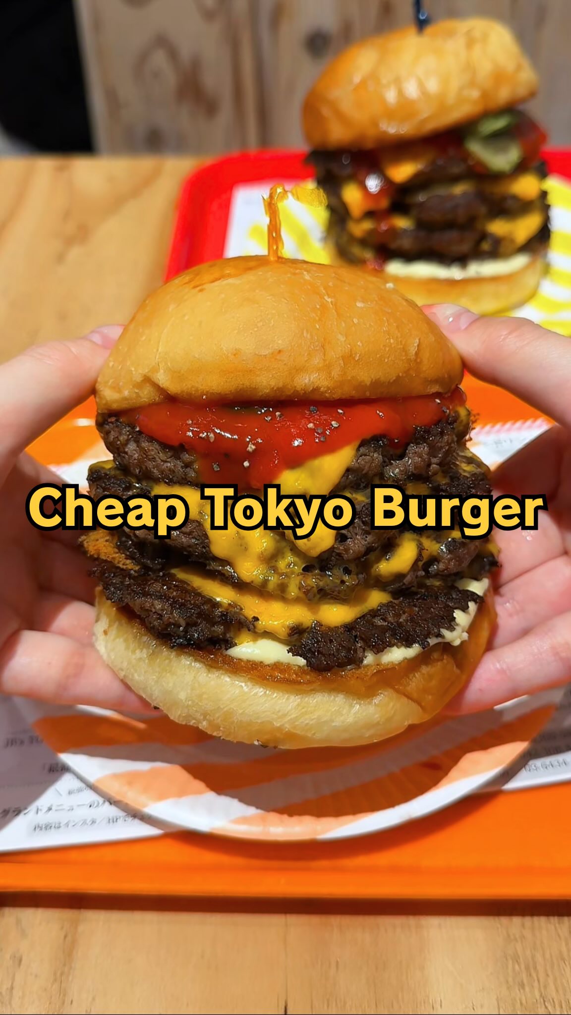 Handmade Burgers in Tokyo's Miyashita Park