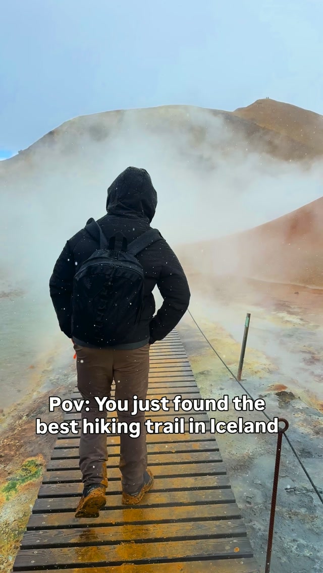 Icelandic Highlands Geothermal Area With Martian Landscapes