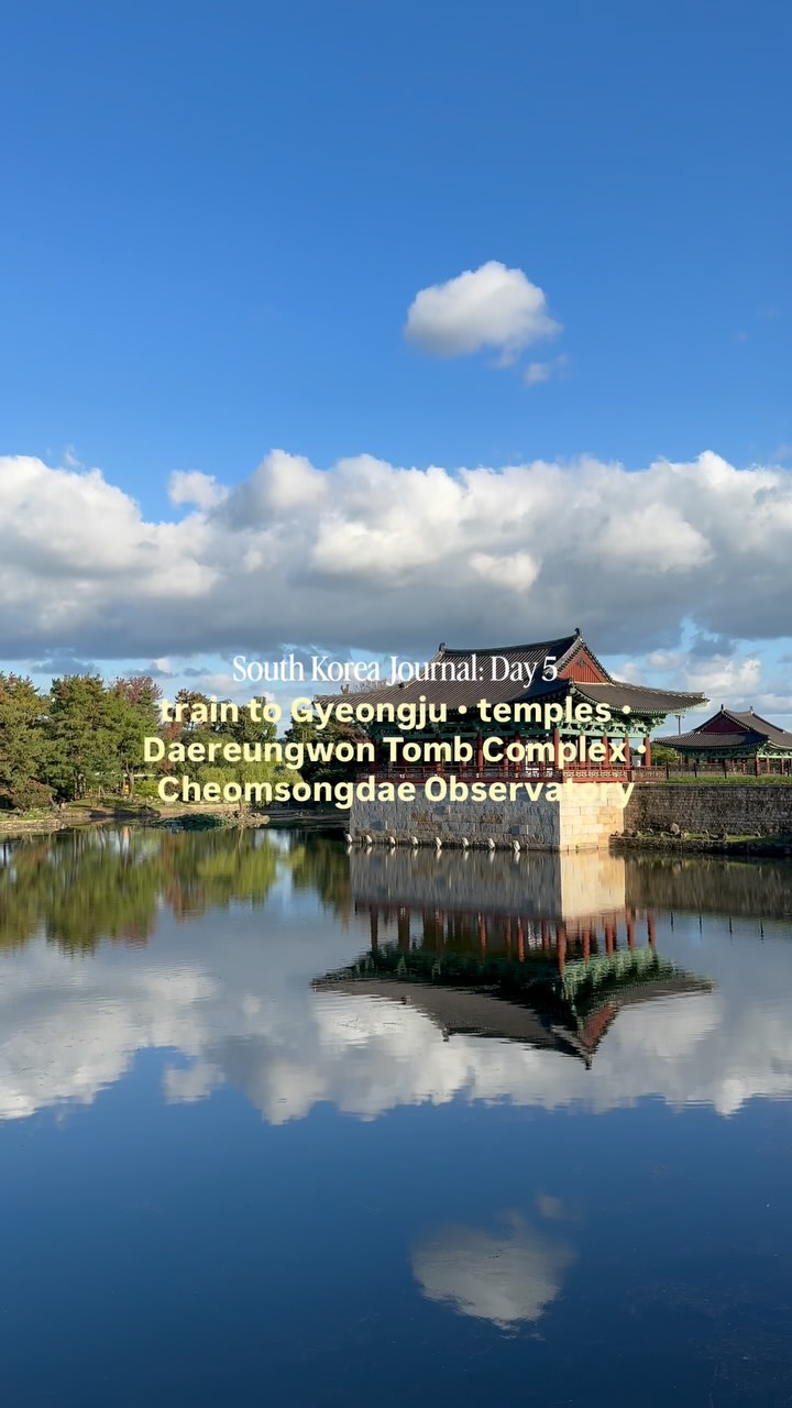 Gyeongju's Historical Sites, Temples, and Local Flavors