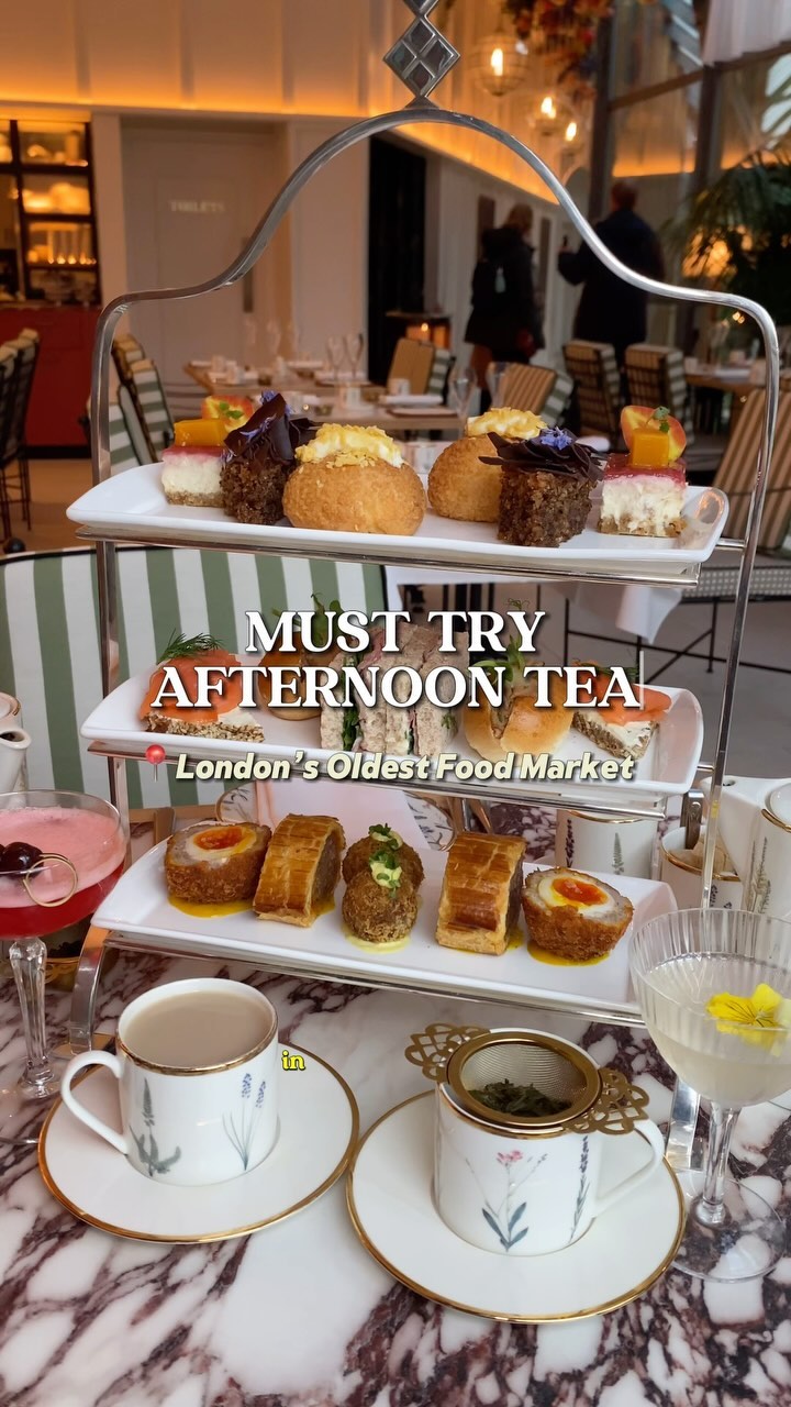 Afternoon Tea Overlooking Borough Market