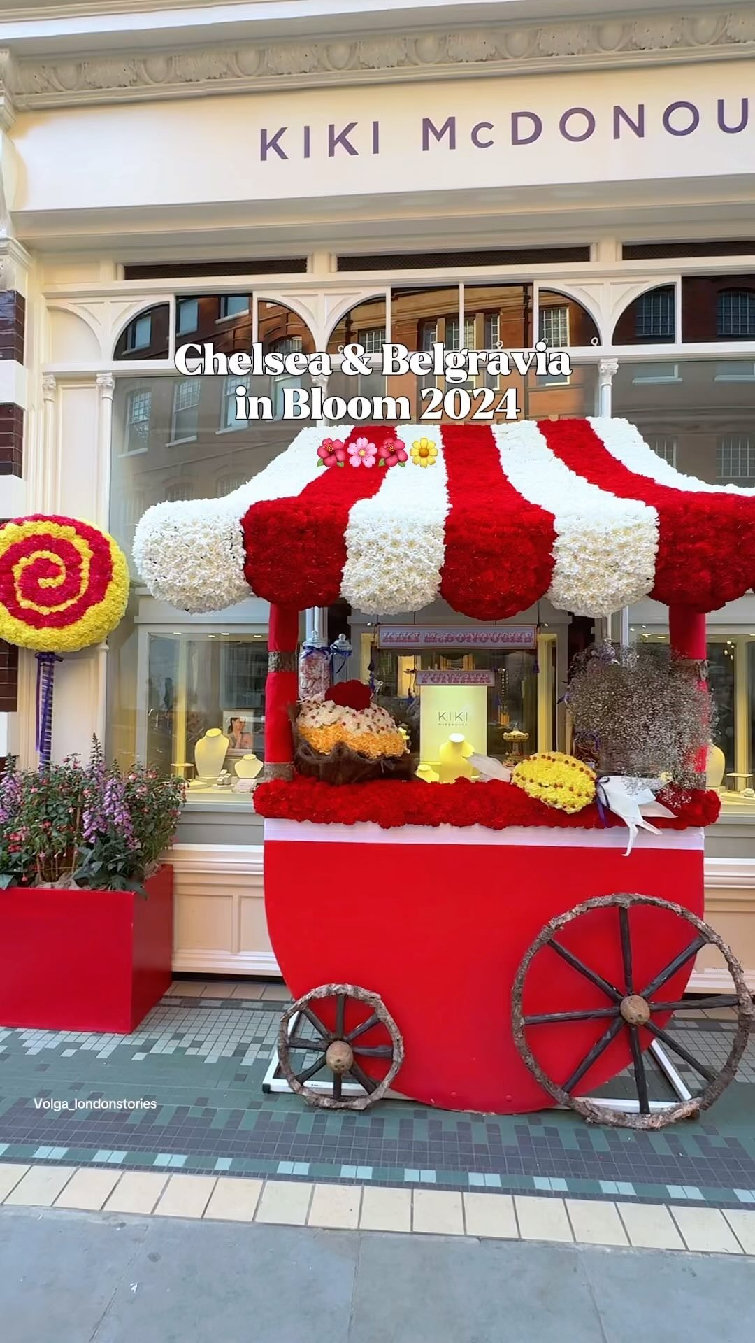 Floral Displays Bloom In Chelsea And Belgravia