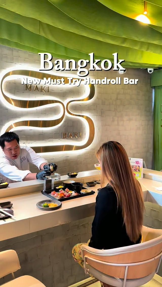 Modern Handroll Bar Offers DIY Sushi and Japanese Delights