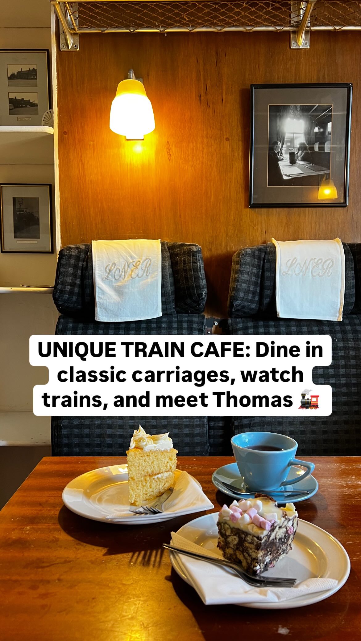 Norfolk Train Cafe Features Classic Carriages