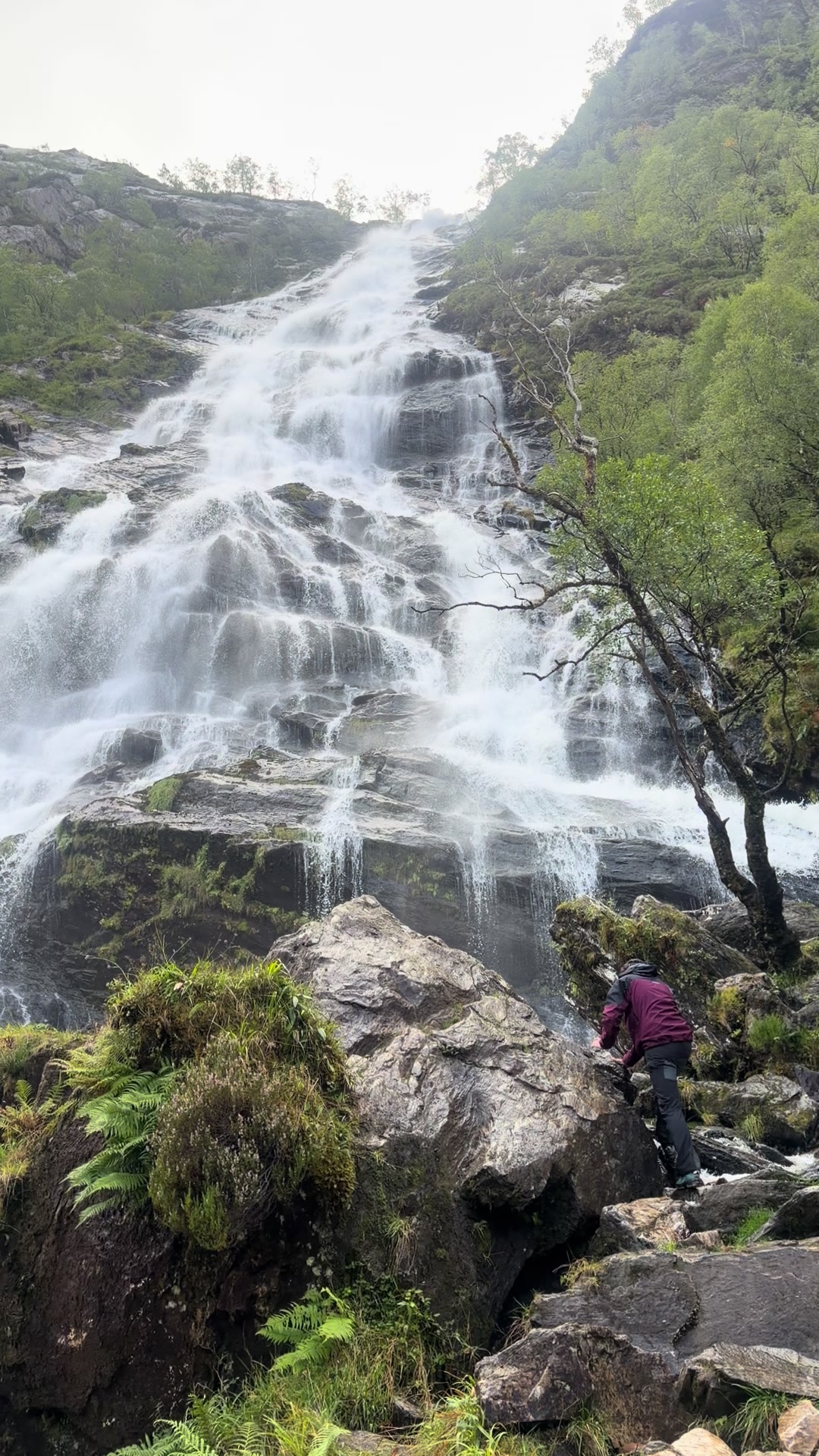 Scenic Steall Waterfall Hike