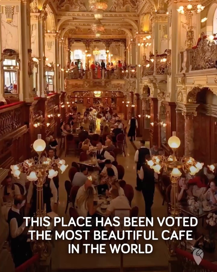 Budapest Cafes Evoke Palatial Grandeur