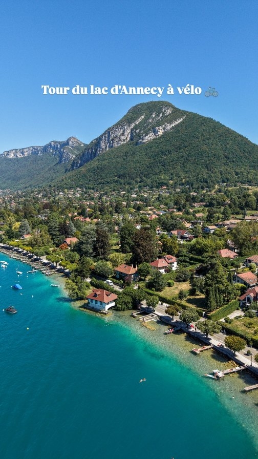 Lake Annecy Cycling Route: Beaches, Villages, and Views