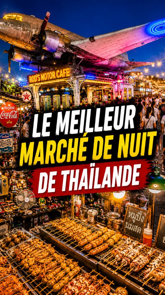 Bangkok's Vintage Night Market Experience