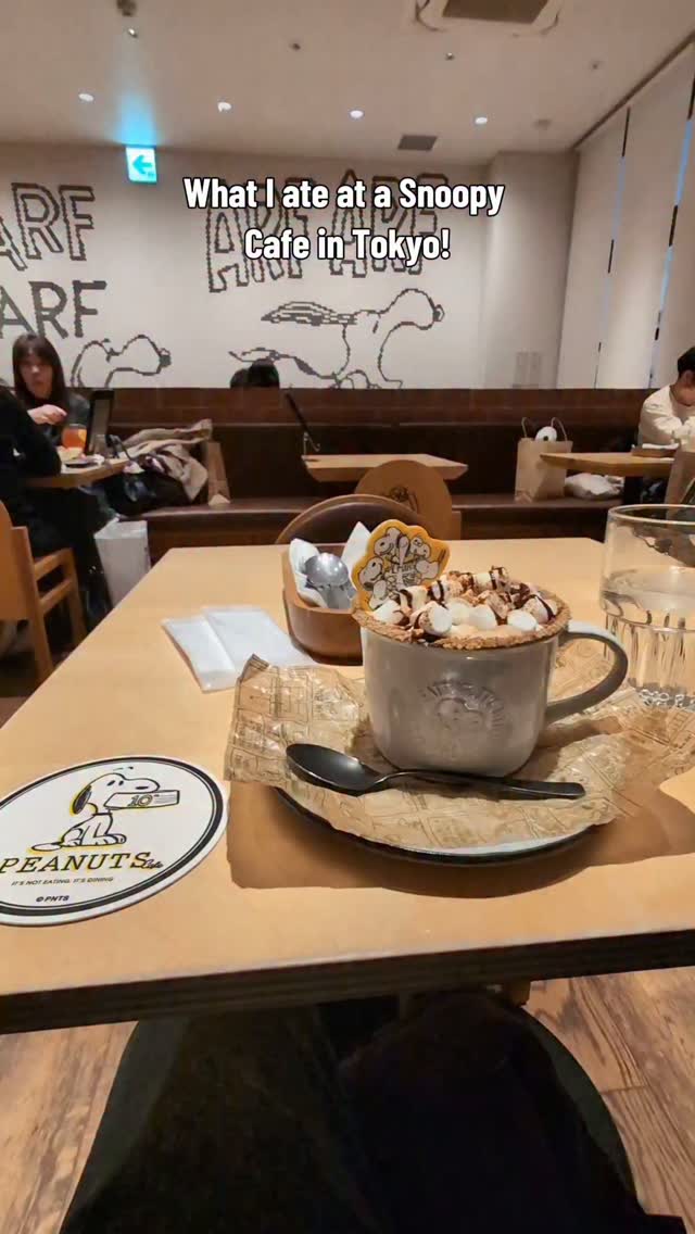 Snoopy-Themed Cafe and Museum in Tokyo