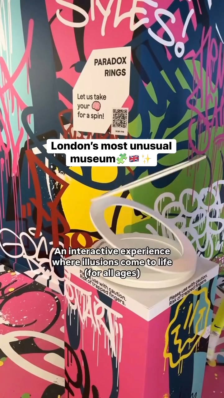 Interactive Optical Illusions At London's Paradox Museum