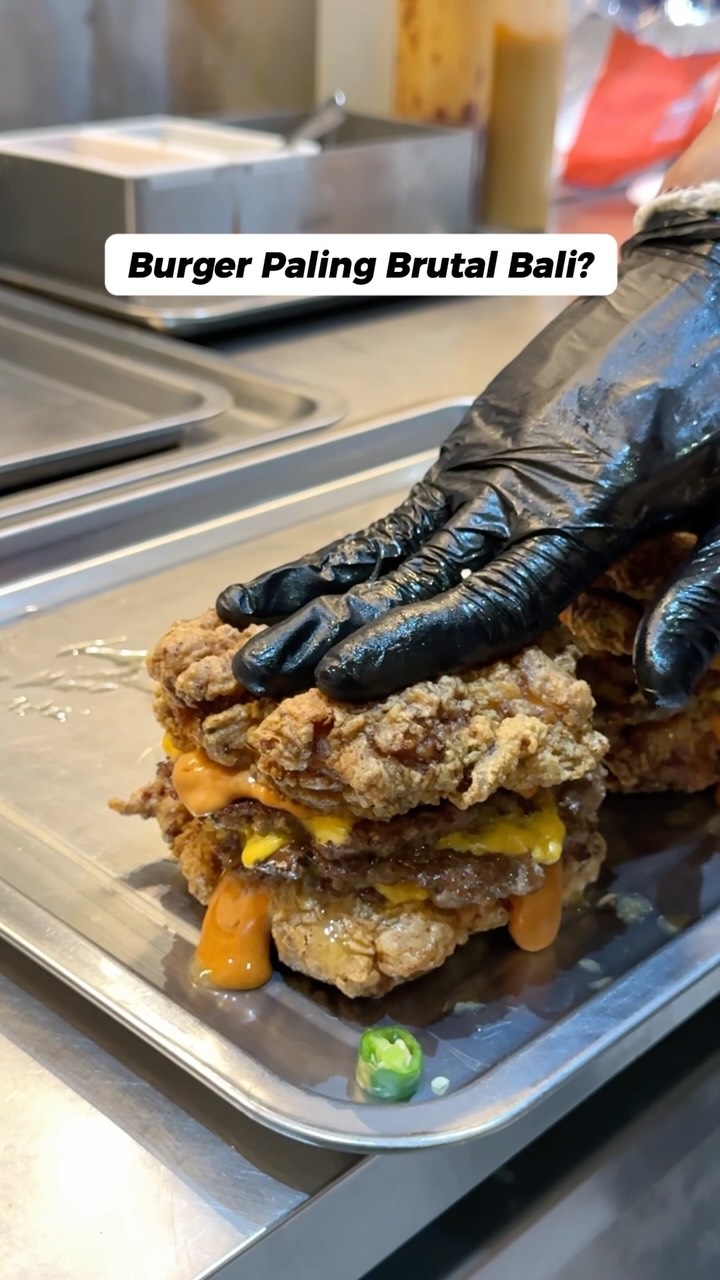 Bali's Most Brutal Burger Challenge