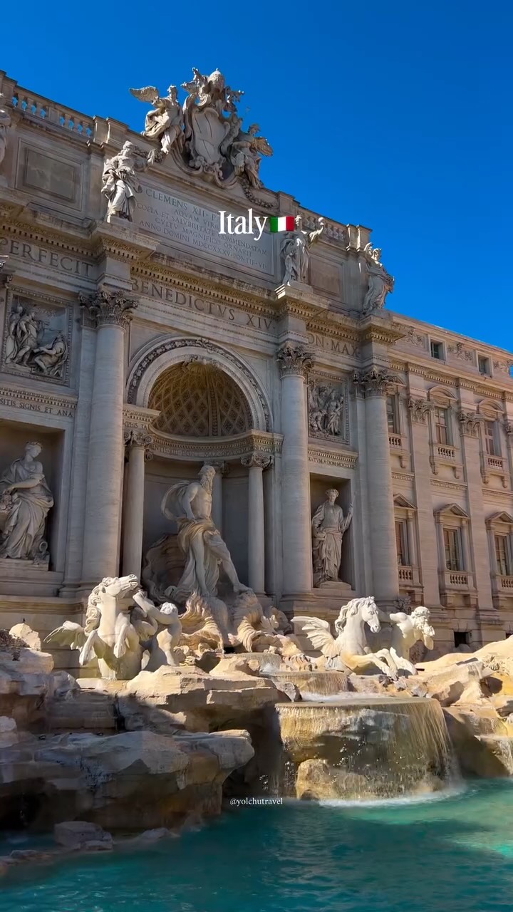 Italian Destinations: Trevi Fountain, Amalfi, Rome