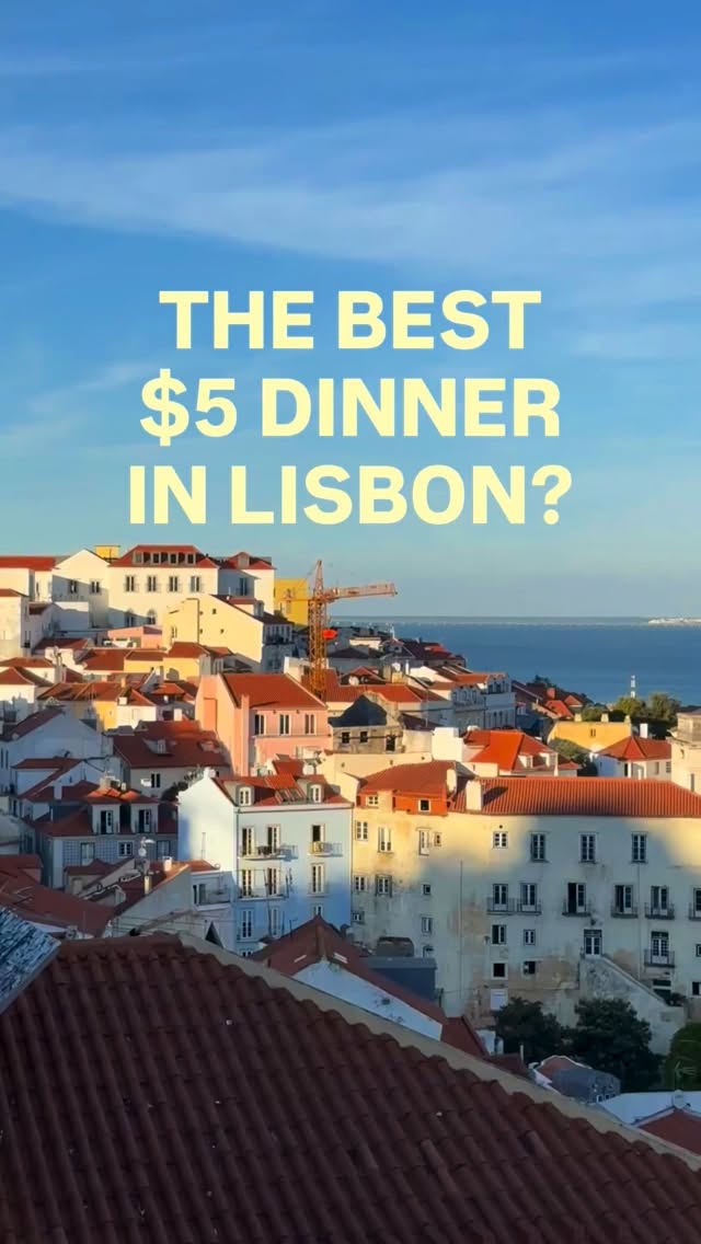 Lisbon Sunset Spots For A Budget-Friendly Meal