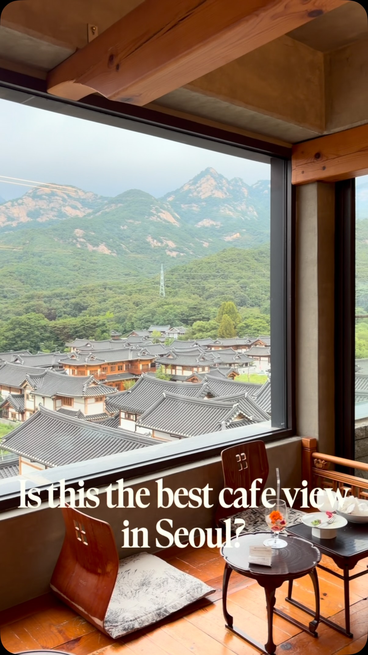 Hanok Village Cafes With Rooftop Views
