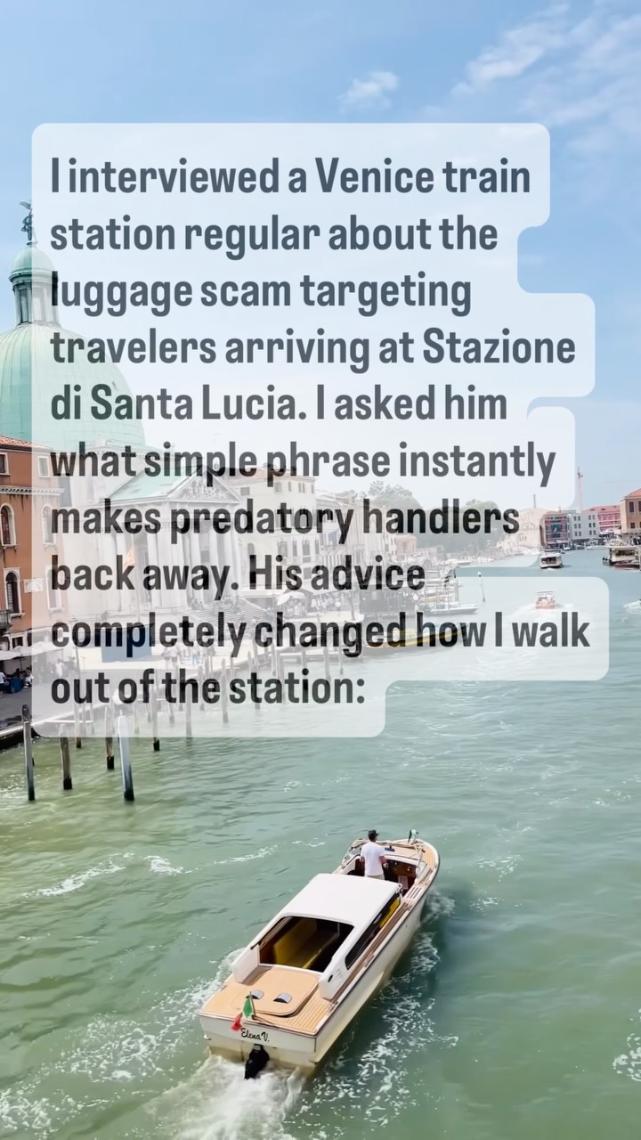 Grand Canal and Venice Train Station