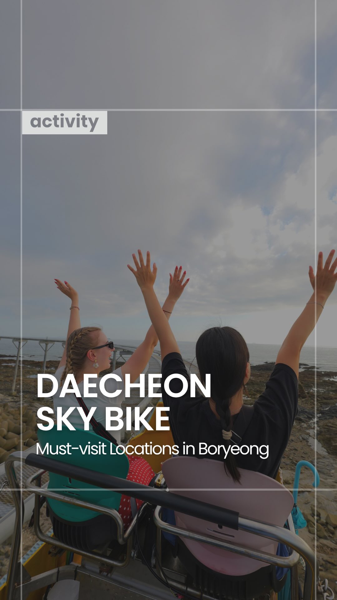 Coastal Views And Beach Activities In Boryeong