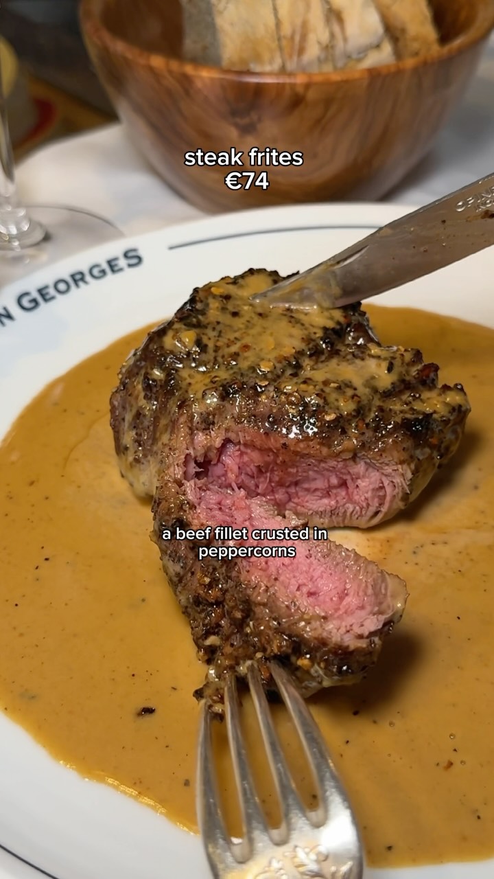 Parisian Culinary Delights: Le Bon Georges Steak Frites