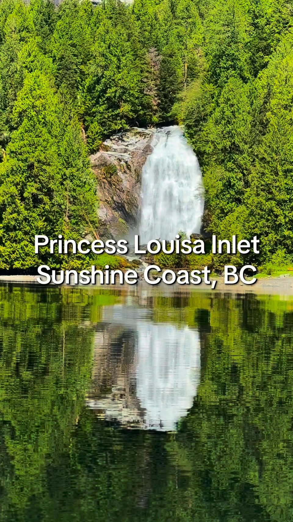 Princess Louisa Inlet and Chatterbox Falls