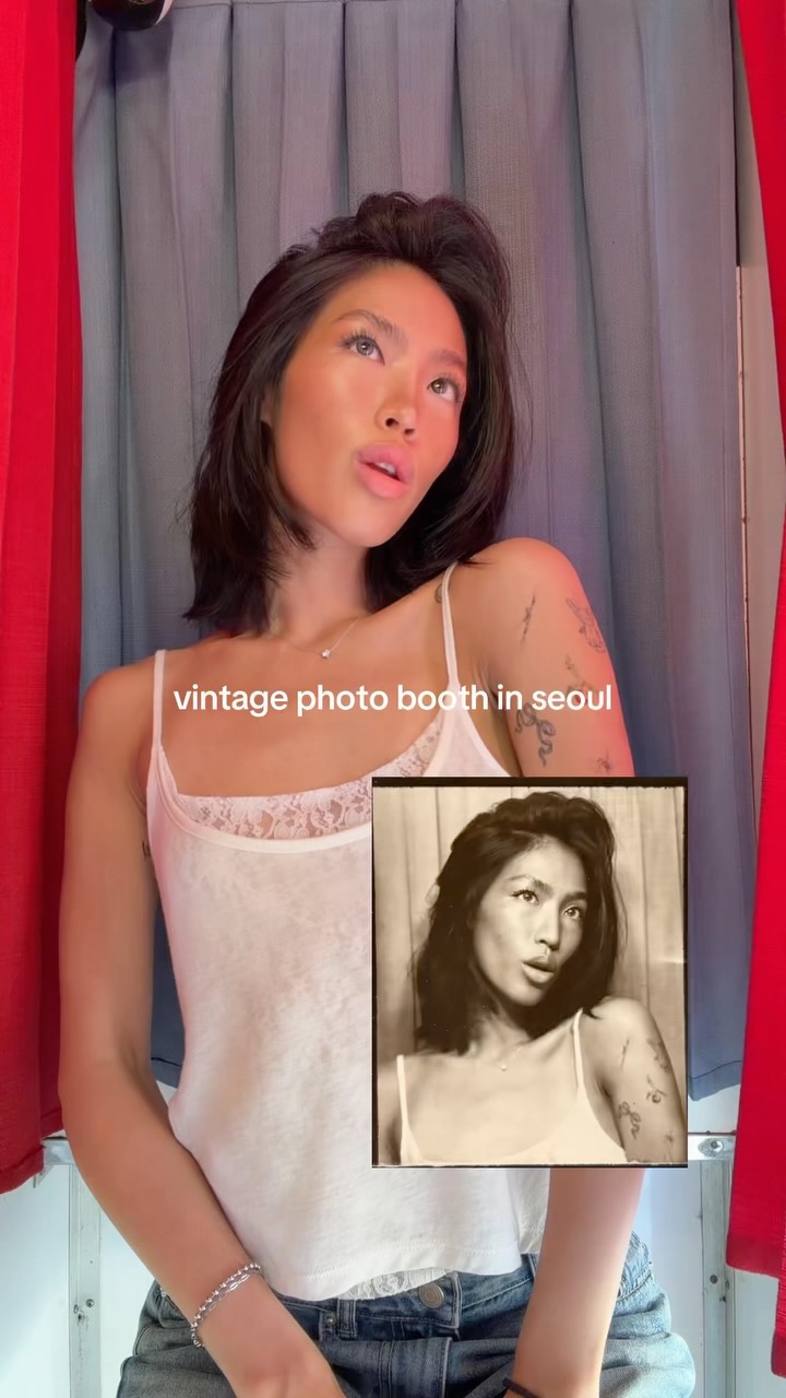 Seoul's Vintage Photo Booth Experience