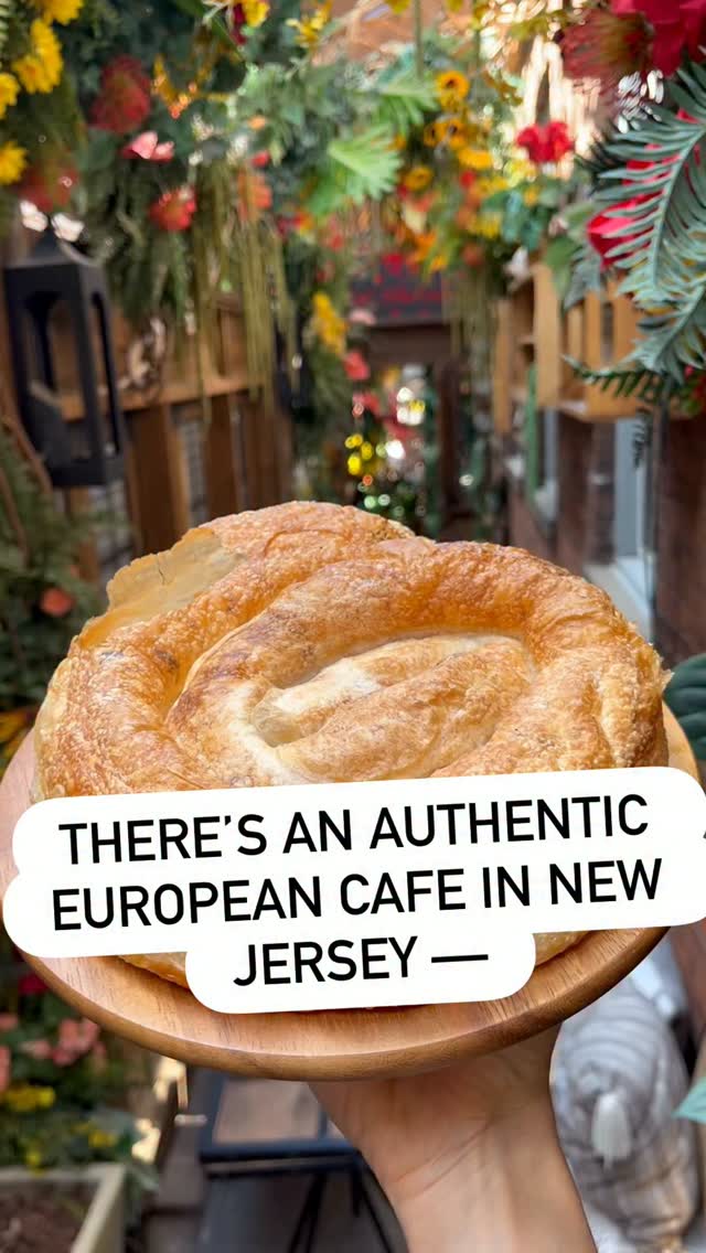 European Cafe Offers Balkan Dishes and Floral Ambiance