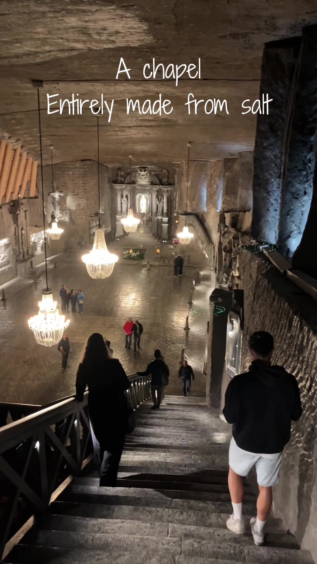 Underground Salt Chapel at Wieliczka Mine