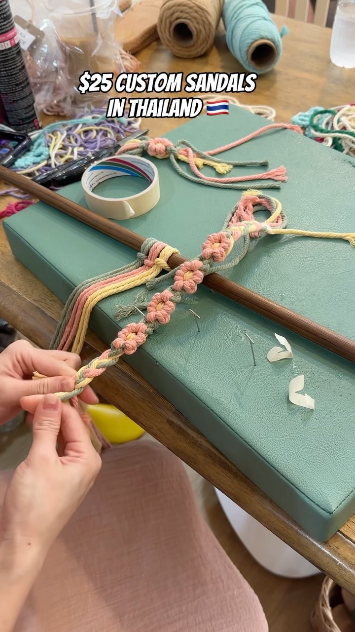 Milala Handmade: Custom Macrame Sandals in Bangkok
