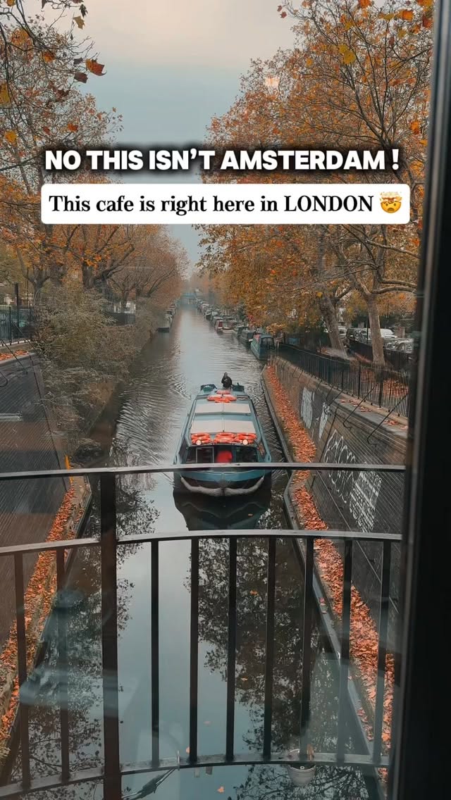 Canal-Side Cafes For Cosy Autumn Walks