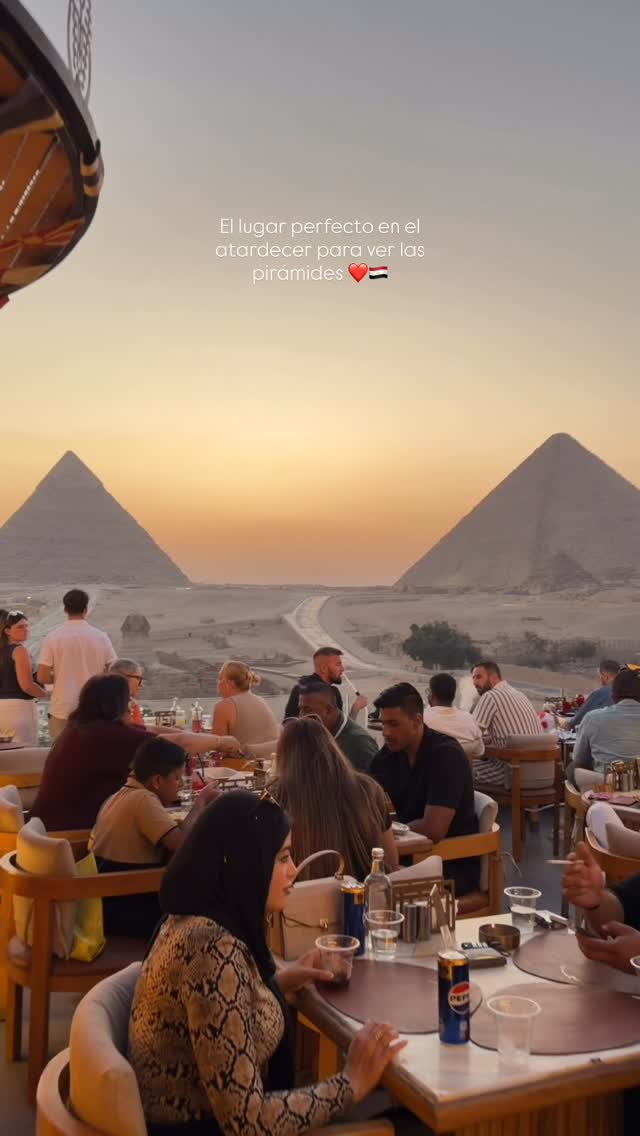 Rooftops Offering Pyramid Views