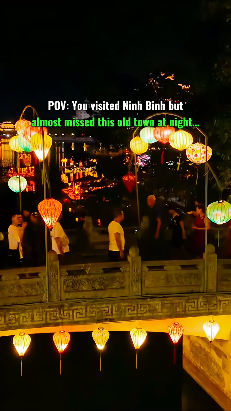 Hoa Lu Ancient Town's Enchanting Lantern Lit Nights