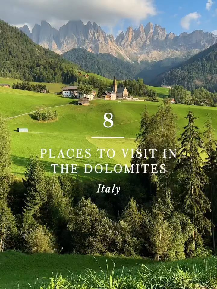 Dolomites Destinations: Lakes, Alps, and Stunning Views