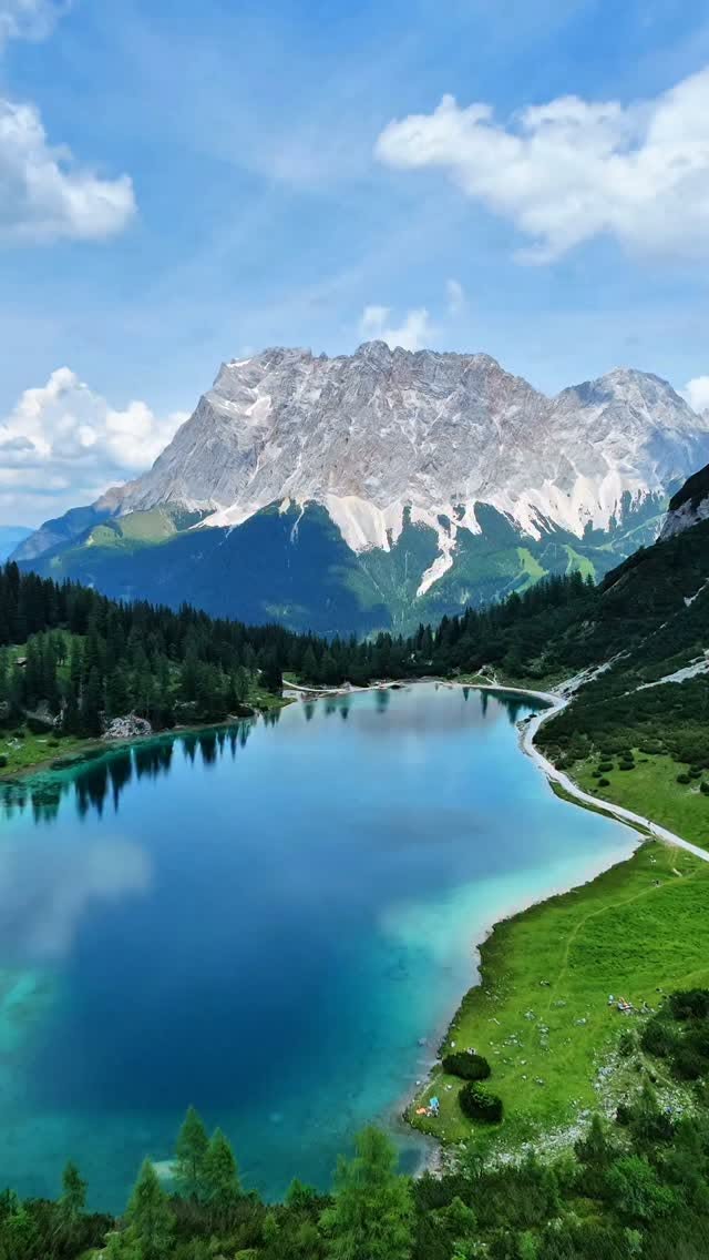 Austrian Alpine Lakes, Waterfalls, Mountains, and Villages