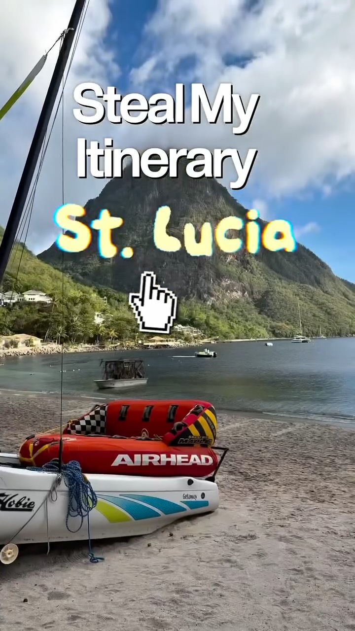 St. Lucia's South and North Island Itinerary
