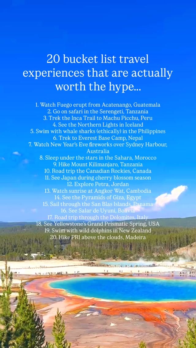 Epic Travel Destinations Worth the Hype