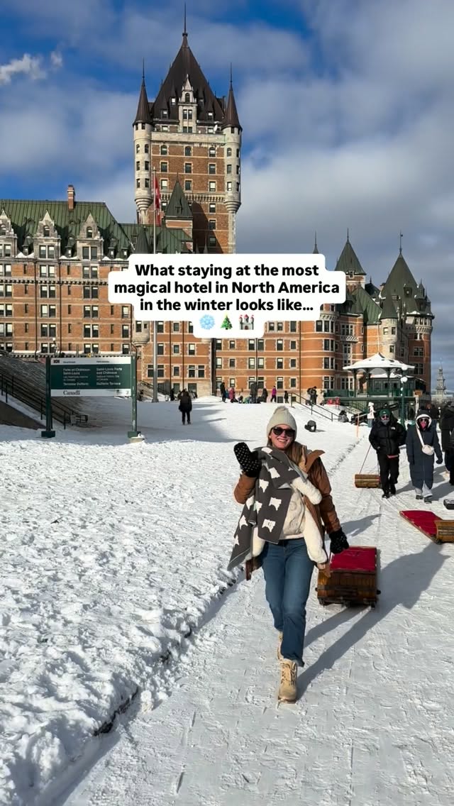 Quebec City Winter Magic At Fairmont Le Château Frontenac