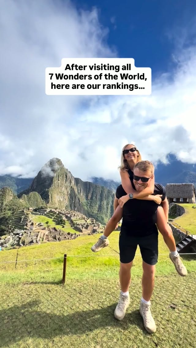 Seven Wonders Of The World Ranked By Recent Visitors