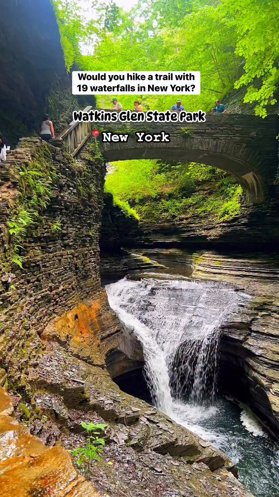 Watkins Glen State Park's Waterfalls and Trails