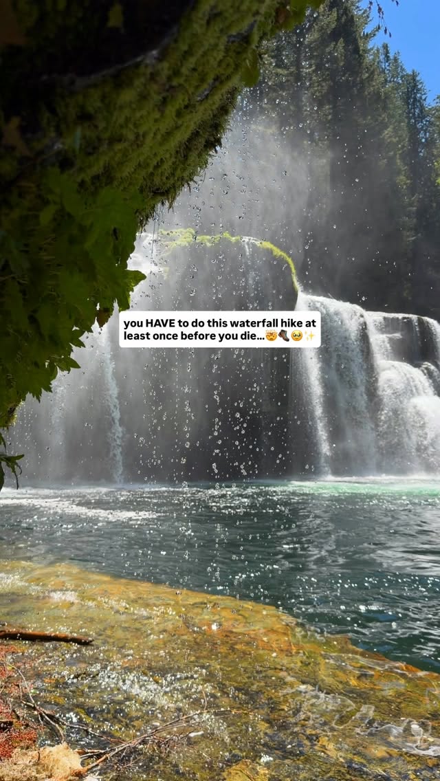 Lewis River Falls Trail Waterfalls
