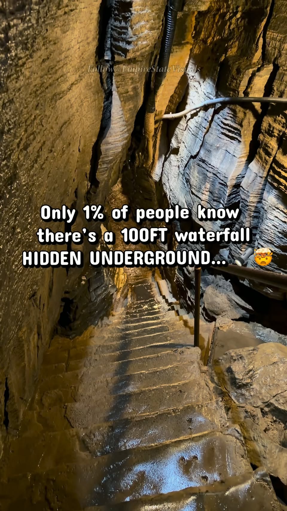 Secret Caverns: Underground Waterfall Adventure